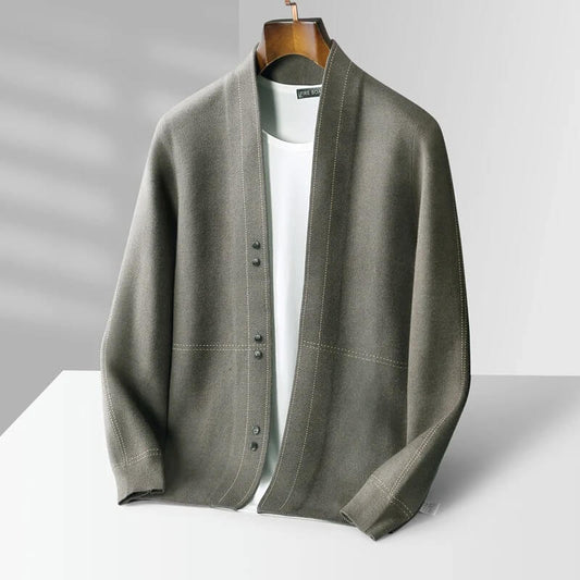 Belfort Merino Wool Cardigan