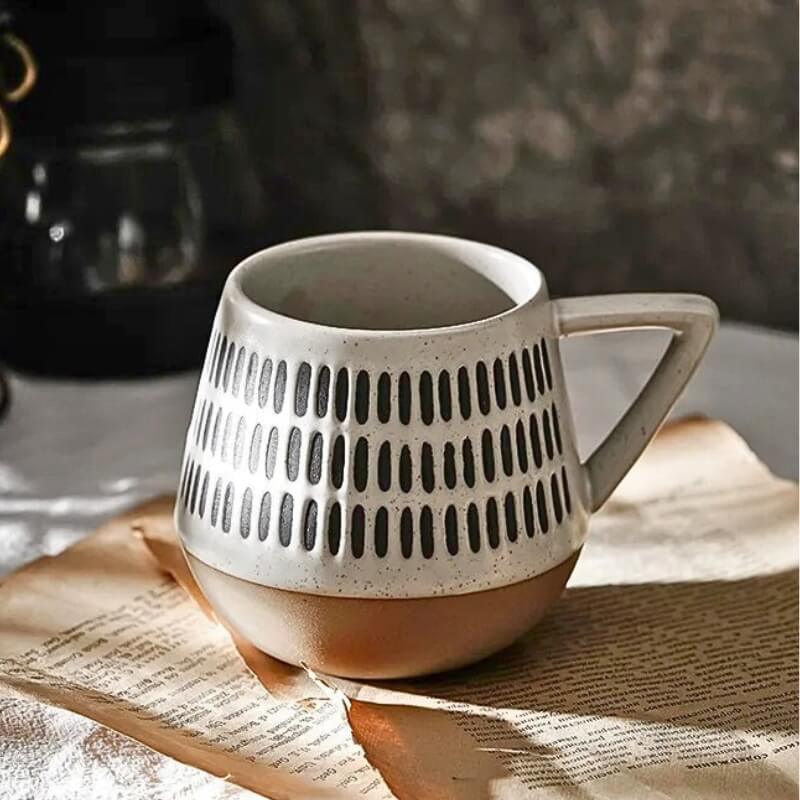 Geometric Artistry Ceramic Mugs