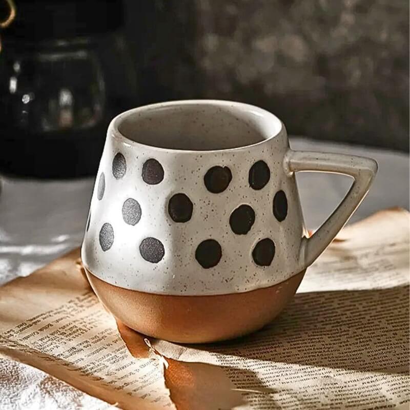 Geometric Artistry Ceramic Mugs