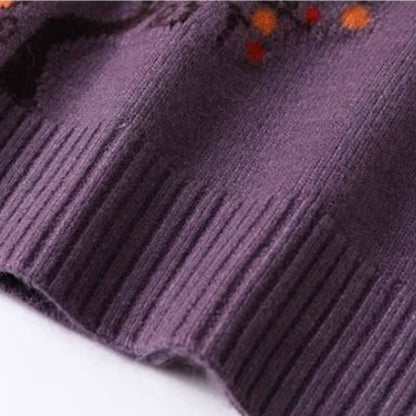 Autumn Whisper Mock Neck Sweater