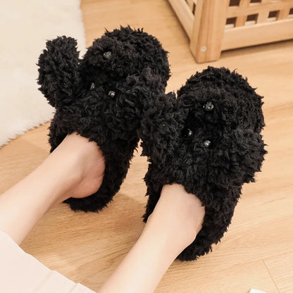 Woofy Teddy Dog Slippers